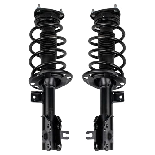 Image of TRQ Front Driver and Passenger Side Strut and Spring Assembly Set | For 14-17 Mazda 6