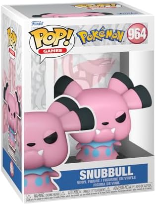 Funko Pop Games: Pokemon - Snubbull - Collectable Vinyl Figure - Gift Idea - Official Merchandise - Toys for Kids & Adults - Video Games Fans - Model Figure for Collectors and Display image 4