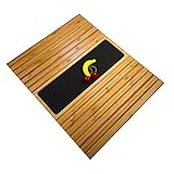 BBLFH Bamboo Sofa Arm Tray - Small TV Side Table for Your Couch - Ideal Cup Holder, Drink Coaster...