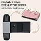 pecute Katzen Transportboxen Katzentransportbox, Atmungsaktive Hundetasche Katzen Tasche, PU Leicht Haustier Tragetasche, Katzentransporttasche Für Reisen Hundetragetasche Für Katzen Welpen,Rosa