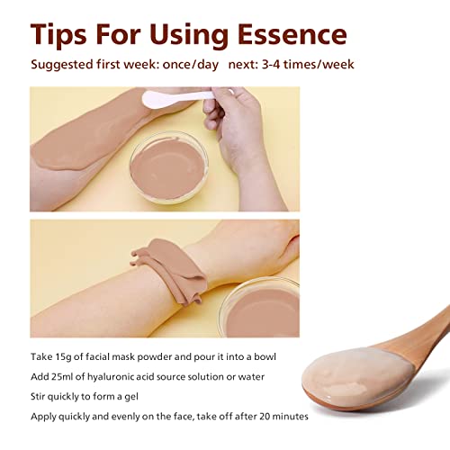 Appti Coffee Macaroon Jelly Mask For Facial Skincare, Anti-Wrinkle Hydrojelly Peel Off Face Mask,Home Diy Spa Facial Mask Powder,For All Skin Type, 8.81Oz #TOP4