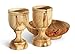Christian Wedding Gifts – Olive Wood Communion Set Made in Bethlehem – 2 small Cups (3