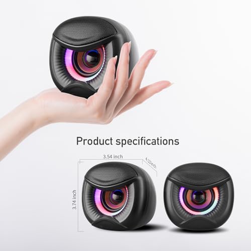 Altavoces de computadora para escritorio Elimavi que solucionan el audio flojo 7