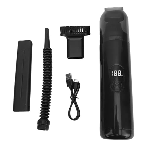 Asixxsix Aspiradora de Automóvil Portátil, Aspiradora de Mano Inalámbrica 9-10 KPa Alta Potencia, Soplo y Succión 2 en 1, con 3 Boquillas Intercambiables, Plumador de Aire Eléctrico para Asixxsix Aspiradora de Automóvil Portátil, Aspiradora de Mano Inalámbrica 9-10 KPa Alta Potencia, Soplo y Succión 2 en 1, con 3 Boquillas Intercambiables, Plumador de Aire Eléctrico para