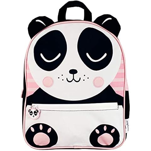 Harry Bear Kids Backpack Panda Black Cover