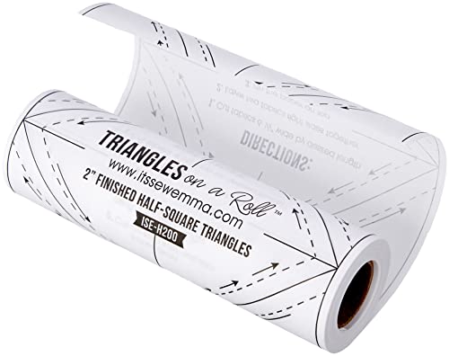 Triangles On A Roll Half Square, 2