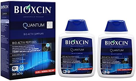 شامبو بخلاصة الاعشاب بايوتا كوانتوم من بيوكسين لتساقط الشعر بغزارة، للشعر الجاف والعادي مجموعة من عبوتين 300 مل