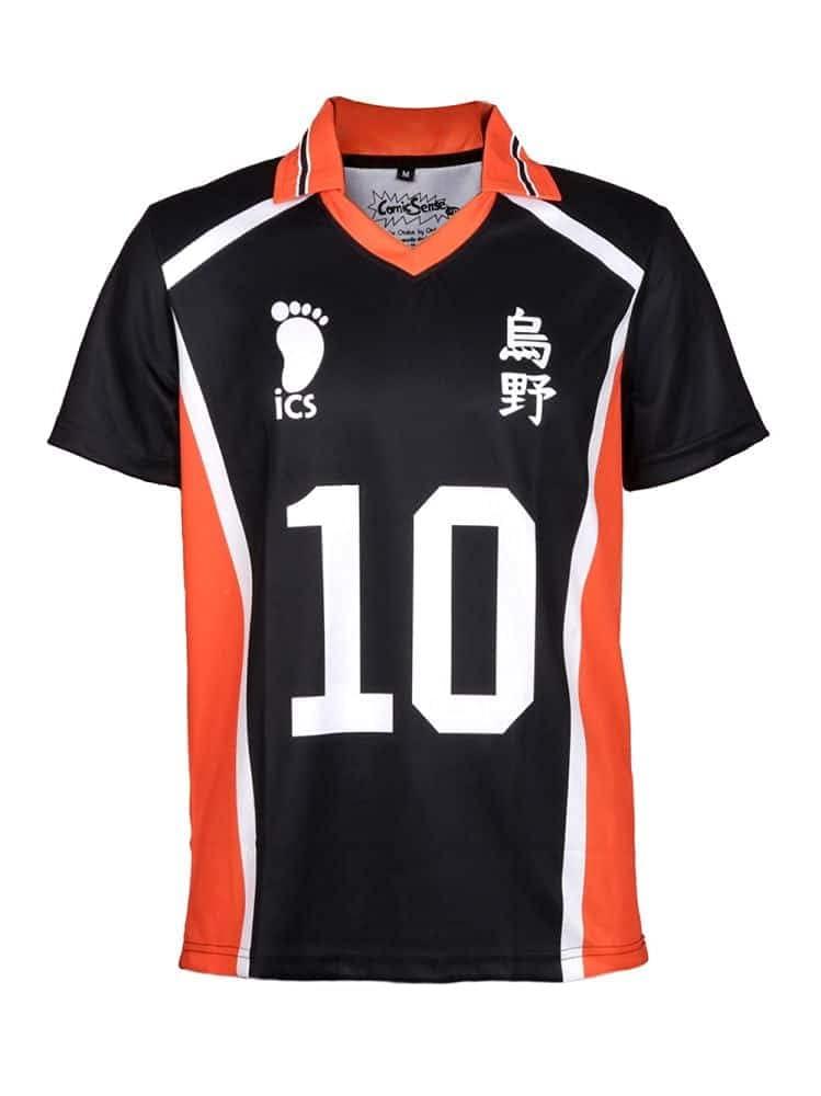 Unisex Anime Half Sleeves Jersey T Shirts for Men and Women, #10 Printed Anime T shirts