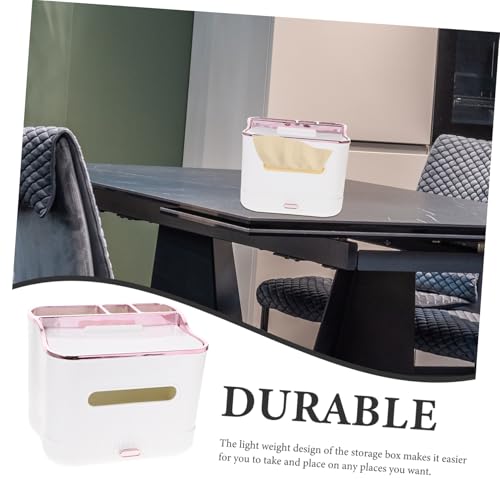 Housse boîte à mouchoirs multi-usages pour vide-poche de bureau - 6
