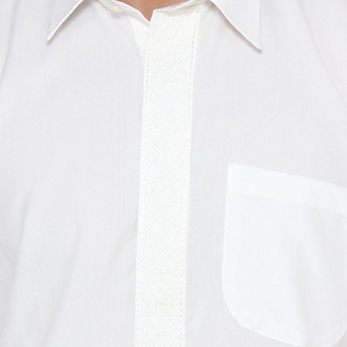 Sojanya (Since 1958 Men'S White Cotton Blend Pathani Kurta Salwar4