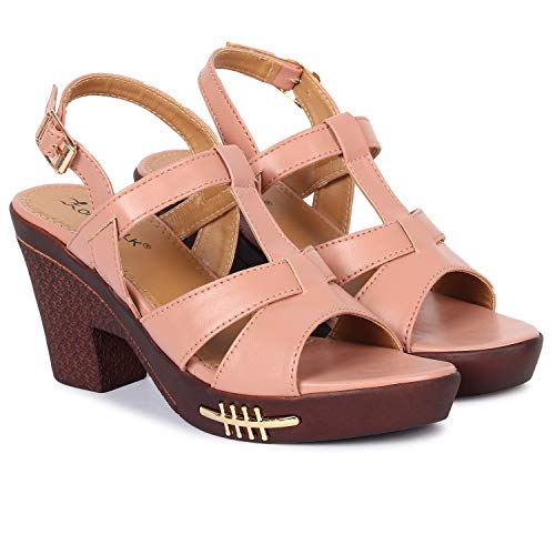 Image of Longwalk Women's & Girls' Fashion Sandal Comfortable Heel Party Wedge Sandals