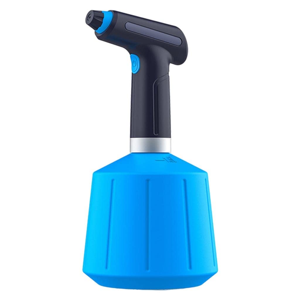 Electric Plant Sprayer Handheld Spray Bottle Gardening Sterilization Blue, 1.5L