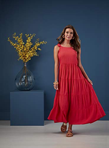Image of Mud Pie Women's Tiered Maxi Dress
