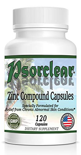 Psorclear-100% Natural Treatment for Psoriasis and Eczema (120 Count)