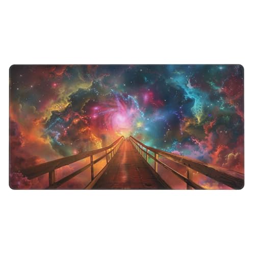 Tigre Tapis De Souris Gamer, Fleur Tapis De Souris XXL 1000X500X3Mm, Tapis Bureau Grand Tapis De Souris De Jeu avec Bords Surpiqués, améliore La Précision Et La Vitesse, pour Decoration Maison