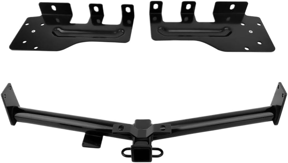 Trailer Hitch Receiver Rear Bumper Class III Compatible with Silverado Sierra 1500 1999 2000 2001 2002 2003 2004 2005 2006 2007 2008 2009 2010 2011 2012 2013