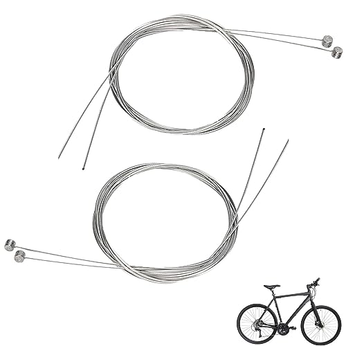 Watris Veiyi Bremsseil 2m Für Fahrrad - 5mm Durchmesser Mit Gummischlauch