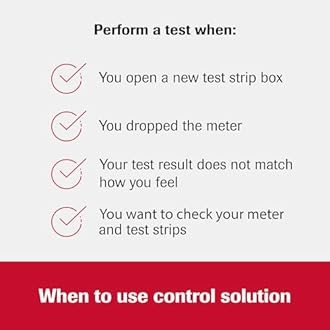 Accu-Chek Guide Diabetes Control Solution for Diabetic Blood Glucose Monitoring (Level 1 & 2 for Guide and Guide Me Test Meters)