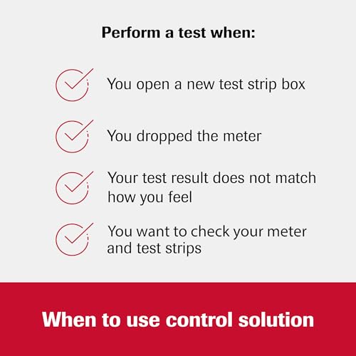 Accu-Chek Guide Diabetes Control Solution for Diabetic Blood Glucose Monitoring (Level 1 & 2 for Guide and Guide Me Test Meters)