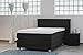 Produktbild Schlichter Möbel Boxspringbett Body-Flex inkl. Motor (Schwarz, 120 x 200 cm)