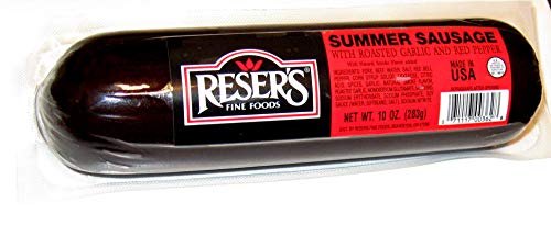 Reser's Roasted Garlic & Red Pepper Summer Sausage 10 Oz. #TOP20