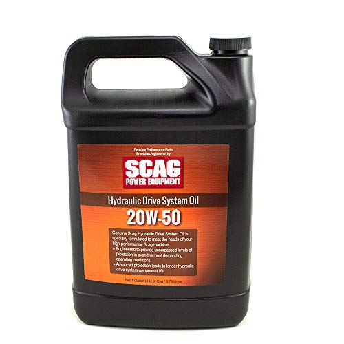 SCAG Genuine OEM 20W-50 Hydro System Hydraulic Oil - 1 Gallon 486254