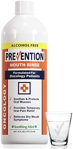 Prevention Oncology Mouthwash, Non-Alcohol, 16oz, Prevention Oncology Mouth Rinse | Alcohol Free - Specially Formulated for Patients Undergoing Oncology Treatment