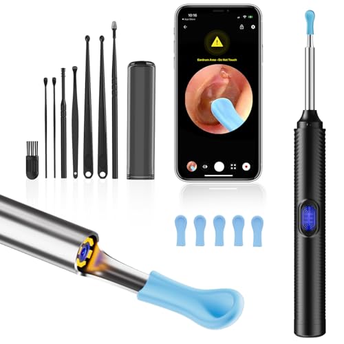 AI Eardrum Alert, AI Ear Wax Removal Kit, 1080P HD...
