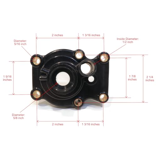 Image of The ROP Shop Water Pump Kit with Impeller for Evinrude, Johnson, OMC & BRP 0395289, 395289