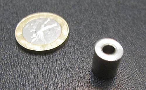 18-8 Stainless Steel Spacer Unthreaded No 8 Screw Size x .375" OD x .166" ID x .437" Length 10 Pcs