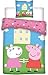 Aymax Peppa Pig - Juego de cama infantil (funda nórdica de 140...