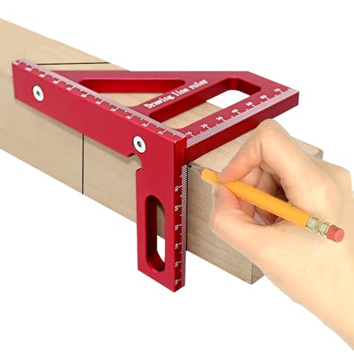 Escuadra Transportador de Aleación de Aluminio para Carpintería miniatura 4