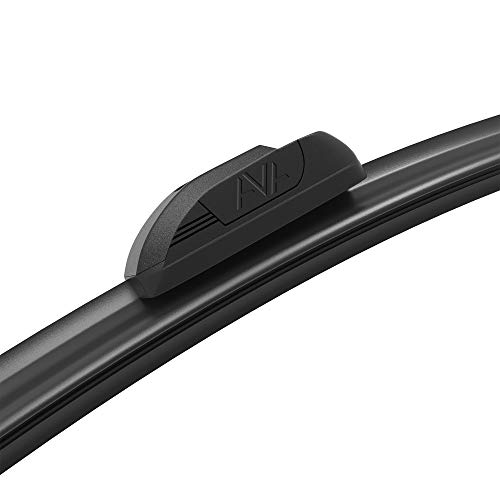 AVA 26''+19'' Silicone Windshield Wipers, All-Weather, Water-Repellent, Quiet and Long-Lasting (Pack of 2)
