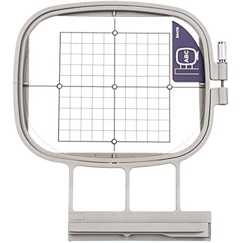 Sew Tech Embroidery Hoops for Brother Innovis NQ1600E NQ1700E NQ1400E NQ3600D Dream Machine 2 VE2200 4000D 1500D V7 V5 VM5200 Babylock Embroidery Machine Hoop (4x4"-SA438) Cover