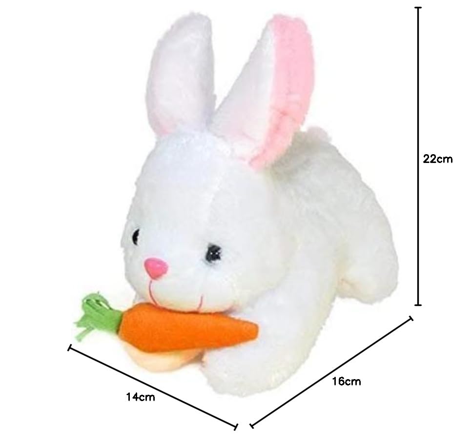 Image of Future Shop Pack of 4 Elegant Soft Toys Combo Set Appu Elephant, Penguin, Rabbit, Yellow Teddy Soft Stuffed Animal Toy - Great Gift for Kids, Boys, Girls.