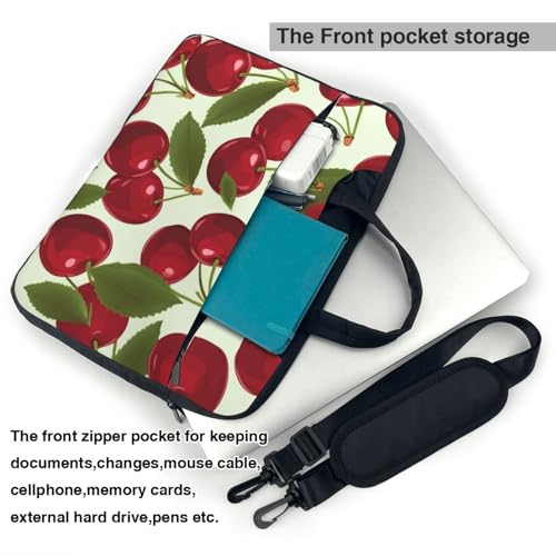 Bolso para portátil de 13 pulgadas estilo cereza miniatura 4