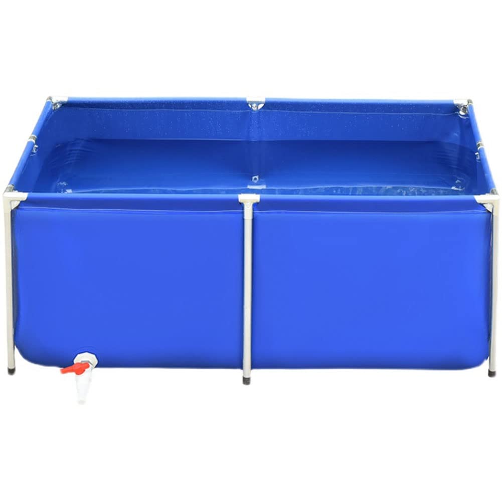 Grand étang à poissons en toile PVC pour élevage et aquaculture