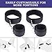 BDSM Bondage Wrist-to-Thigh Sex Toys Restraints, Couples Sex Toy Handcuffs Adjustable Sex Restraints Cuffs with Leg Straps, Restraint Set Adult Sex Toys for Couple