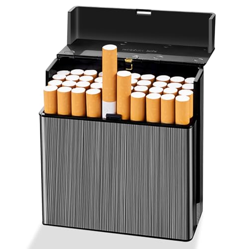 Portasigarette in Metallo, Porta Sigarette in Alluminio, Porta Pacchetto Sigarette,