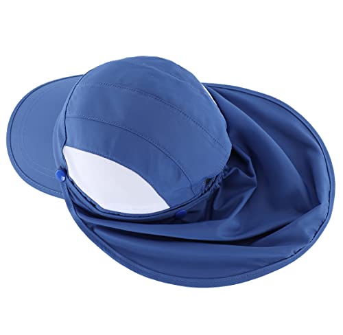 Connectyle Kids Sun Hat with Removable Neck Flap UPF 50+ Sun Protection Baseball Cap Summer Beach Sun Hats 3-6 Years3