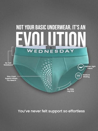 Image of Freecultr Air Micro Modal Men's Brief | Pack of 7 (Monday to Sunday Combo) | Soft, Stretchable, Anti-Odour Fabric | Unique Colors | Comfortable Waistband