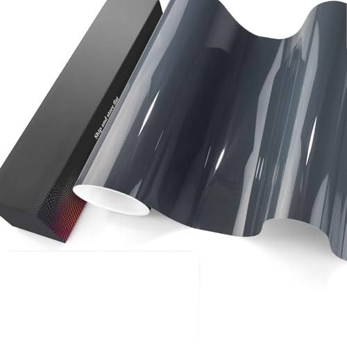 Película PPF autorreparable para eliminar arañazos de coche gris brillante 1x5 pies