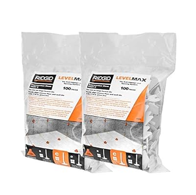 TTi LevelMax Tile Anti-Lippage and Spacing System - Intersection Stem Part C - 200 Pieces, White