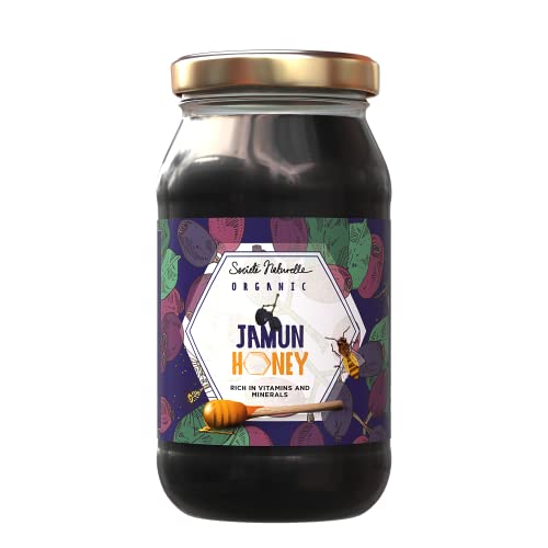Image of Societe Naturelle super saver Organic Jamun honey 500 gm | all natural | rich in antioxidants | unprocessed pure