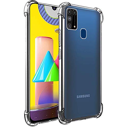 Image of COVERBLACK Back Cover for Samsung Galaxy M31Prime | M31 | F41 - Transparent