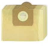 Paquete de 5 bolsas Spares2go - Bolsas grandes de doble pared para aspiradora Karcher WD3 y WD3P Wet & Dry (5 unidades)