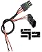 Can-Am Maverick X3 Tail Light Power Harness Quick Harness For License Plate, Whip Light, or Rear Chase Light 2017 2018