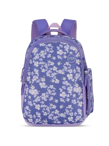 Image of Lavie Sport Orchid Laptop Backpack | 37 Liters | Fits Upto 16 Inch | Laptop Compatiable | Rain Cover | Gift for Boys & Girls