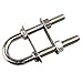 Sea Dog 080033-1 Twin Shank Bow Eye, 2-1/2" Shaft