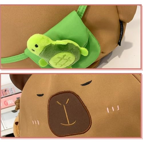 Sac à dos Capybara back turtle résistant pour l'école - 5